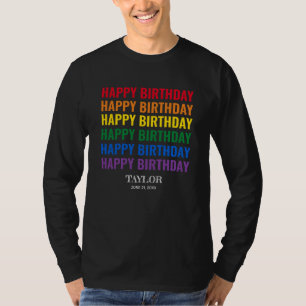 Camiseta Parabéns LGBT Orgulho LGBTQ Transgênero