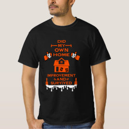 Camiseta Parabéns para Melhoramento Doméstico