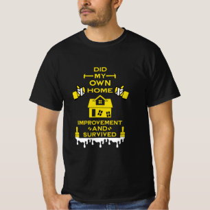 Camiseta Parabéns para Melhoramento Doméstico