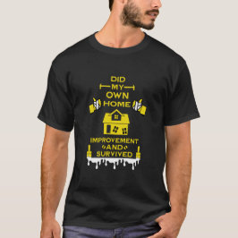 Camiseta Parabéns para Melhoramento Doméstico