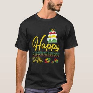 Camiseta Parabéns Para Mim Pelo Bolo De Aniversário Da Jama