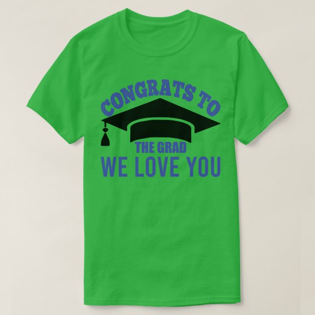 Camiseta Parabéns pelo Formando que amamos seu universitári (Frente do Design)