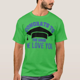 Camiseta Parabéns pelo Formando que amamos seu universitári