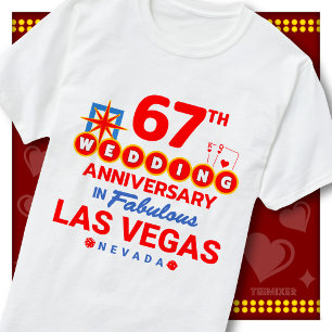 Camiseta Parabéns pelos 67 anos de casamento de um fabuloso
