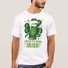 Camiseta Parabéns por Ser Irlandês - Dia de São Patrício