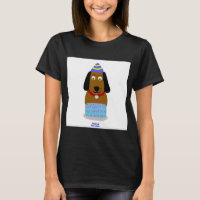 Parabéns Pup Black Basic Shirt