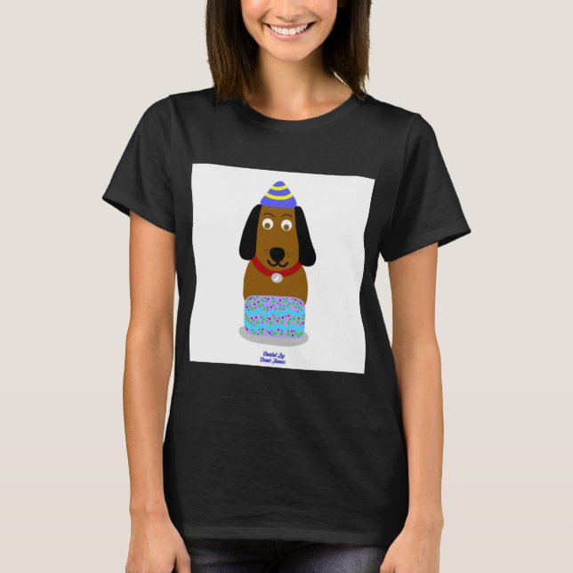 Camiseta Parabéns Pup Black Basic Shirt (Frente)