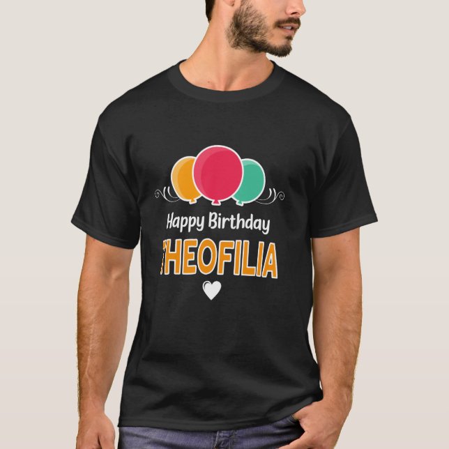Camiseta Parabéns Theofilia (Frente)