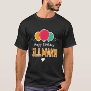 Camiseta Parabéns Tillmann