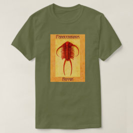 Camiseta Paraceraurus fóssil trilobita