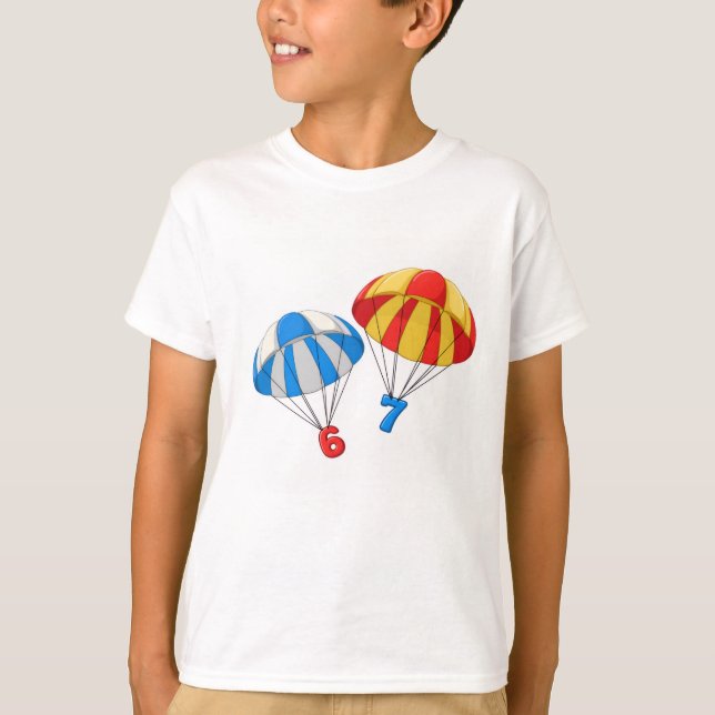 Camiseta Parachute 6 7 (Frente)