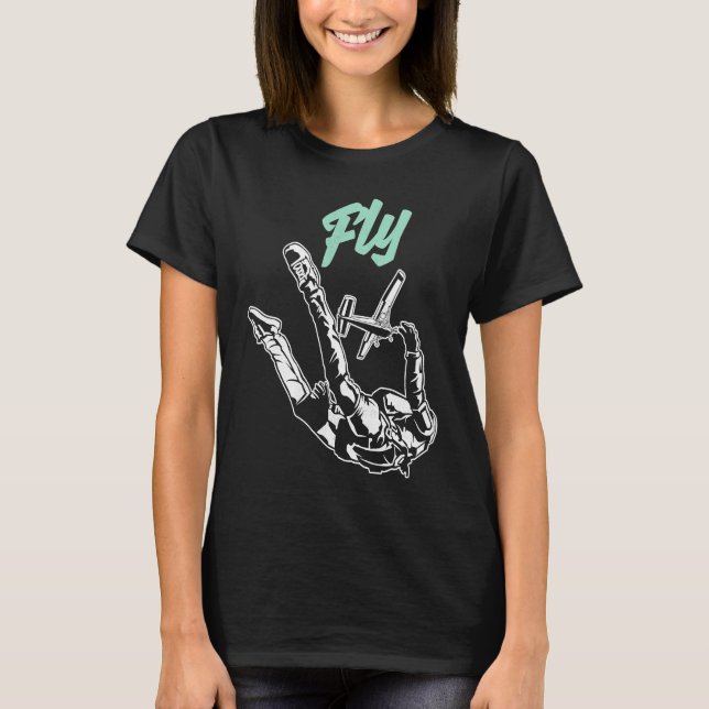 Camiseta Parachute Skipping Paraglider (Frente)