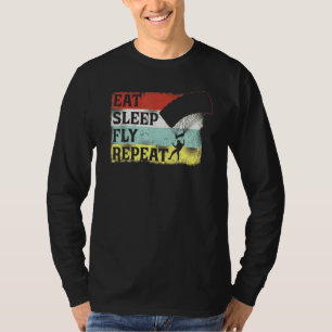 Camiseta Paracuta paráclica com mosca para dormir