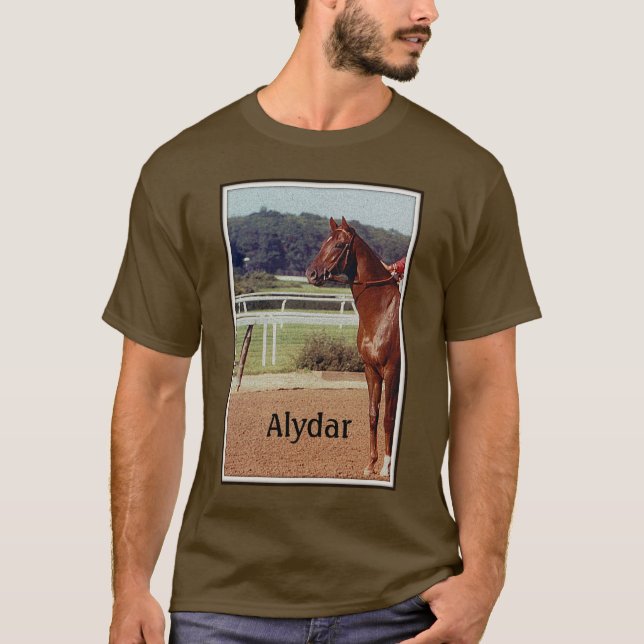 Camiseta Parada 1978 do cargo de Alydar Belmont Stakes (Frente)