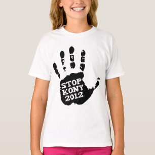 Camiseta Parada 2012 de Kony Handprint Joseph Kony