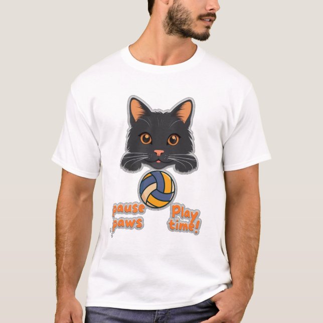 Camiseta "Parada de patas, Tempo de brincadeira! Um Adventu (Frente)