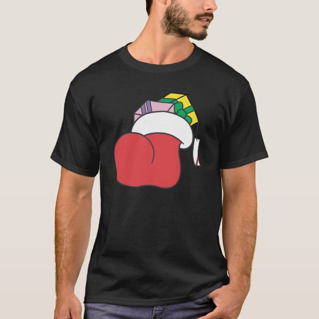 Camiseta Parada de presente de Natal (Frente)