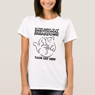 Camiseta Parada Emocional Local Gato Aqui T-Shirt