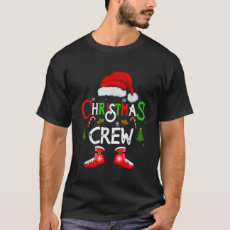 Camiseta Parada Familiar de papais noeis do Xmas Squad, uma