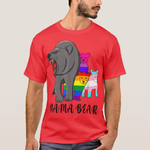 Camiseta Parada LGBT de Gay de da Mama Bear