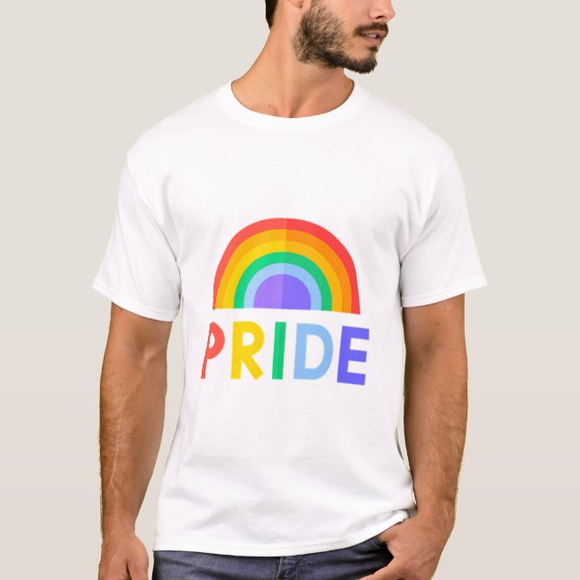Camiseta Parada Orgulho gay Arco-Íris (Frente)