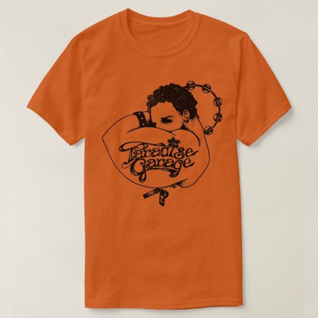 Camiseta Paradise Garage Retro Anos setenta 80 (Frente do Design)