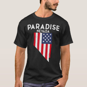 Camiseta Paradise Nevada EUA State America Viagem Nevadan