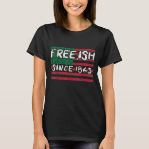 Camiseta Parado desde 1865 História Negra Orgulho Africano