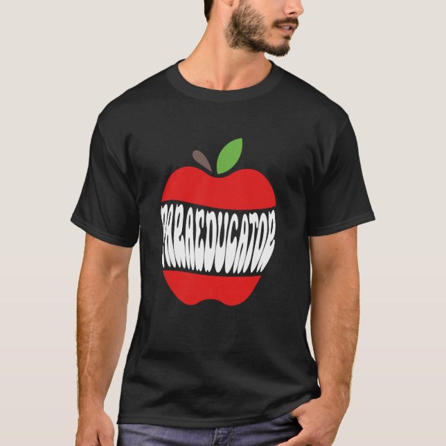 Camiseta Paraeducador Ed Techs Assistentes de Sala de Aula  (Frente)
