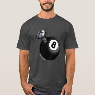 Camiseta Parafuso 8 Bola Parafuso Gráficos