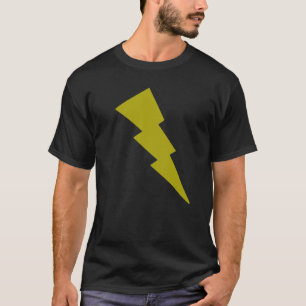 Camiseta parafuso de relâmpago