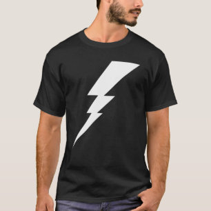 Camiseta Parafuso de relâmpago branco