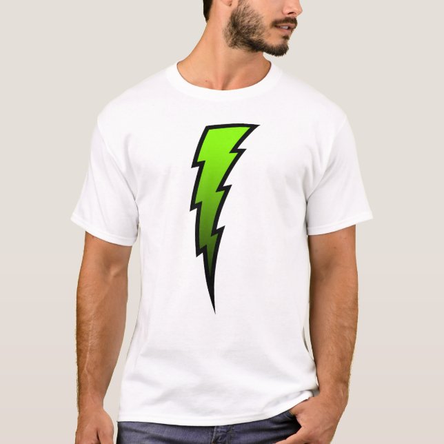 Camiseta Parafuso de relâmpago do limão (Frente)