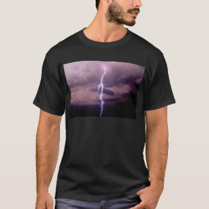 Camiseta Parafuso de relâmpago durante o temporal