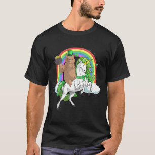 Camiseta Parafuso de Rua de Presente de Lepricorn Unicorn U