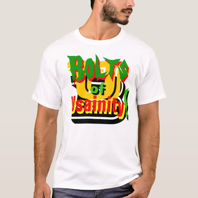 Camiseta Parafusos de Usainity! (Frente)