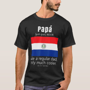 Camiseta Parag Dia de os pais Patriótico Americano do Parag