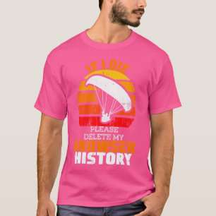 Camiseta Paraglider Extreme Sports Funny Skydiv