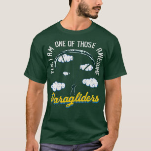 Camiseta Paraglider Oferece Paraquedas Parapente