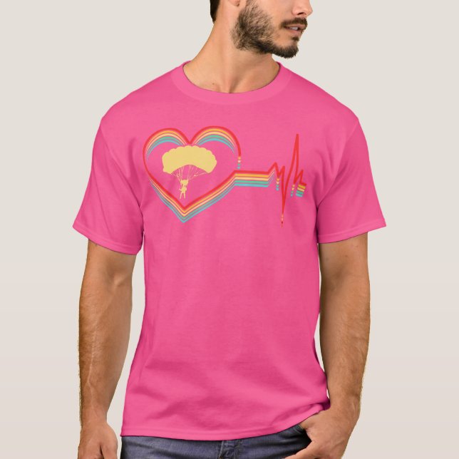 Camiseta Paraglider Parachute Skydivi (Frente)
