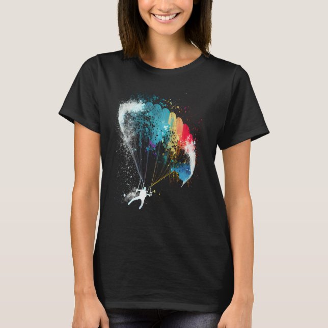Camiseta Paraglider paragliding  paragliding paraglider fly (Frente)