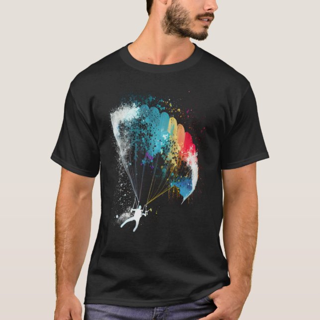 Camiseta Paraglider paragliding  paragliding paraglider fly (Frente)