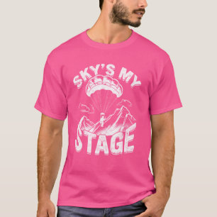 Camiseta Paraglider Paragliding Sky é meu Palco