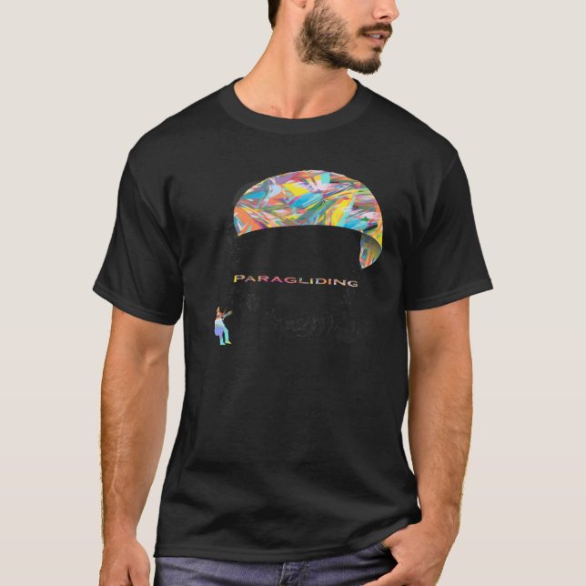 CAMISETA PARAGLIDING COLOR (Frente)