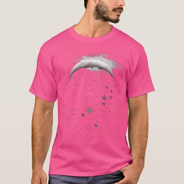 Camiseta Paragliding Fly To The Moon (Frente)