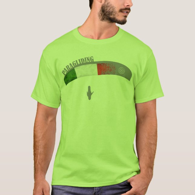 CAMISETA PARAGLIDING ITALY (Frente)
