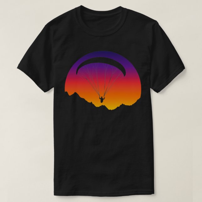 Camiseta Paragliding Paragliding Paragliding  (Frente do Design)