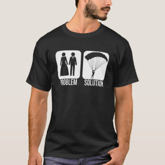 Camiseta Paragliding Problem Solution Paraglider Paramotor 