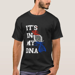 Camiseta Paraguai Está No Meu DNA Raízes Paraguaias Paragua