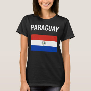 Camiseta Paraguai Férias Souvenir Bandeira Paraguai